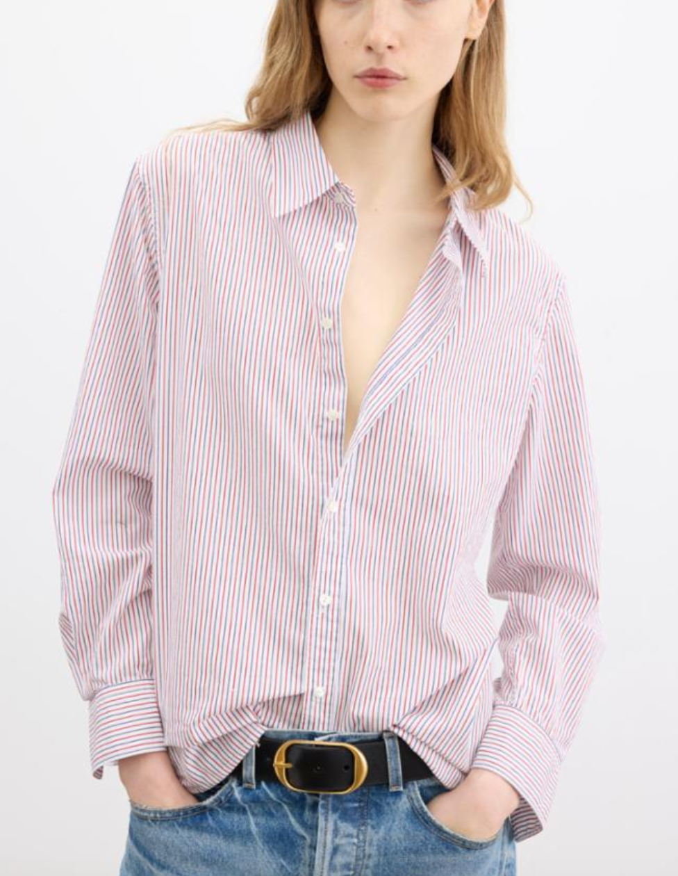 raphael classic shirt red/ blue stripe