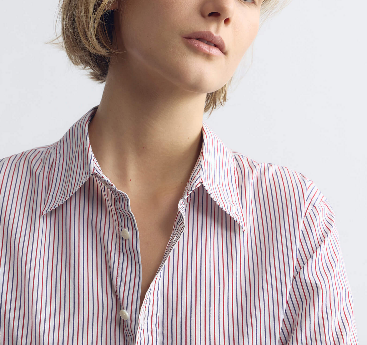 raphael classic shirt red/ blue stripe