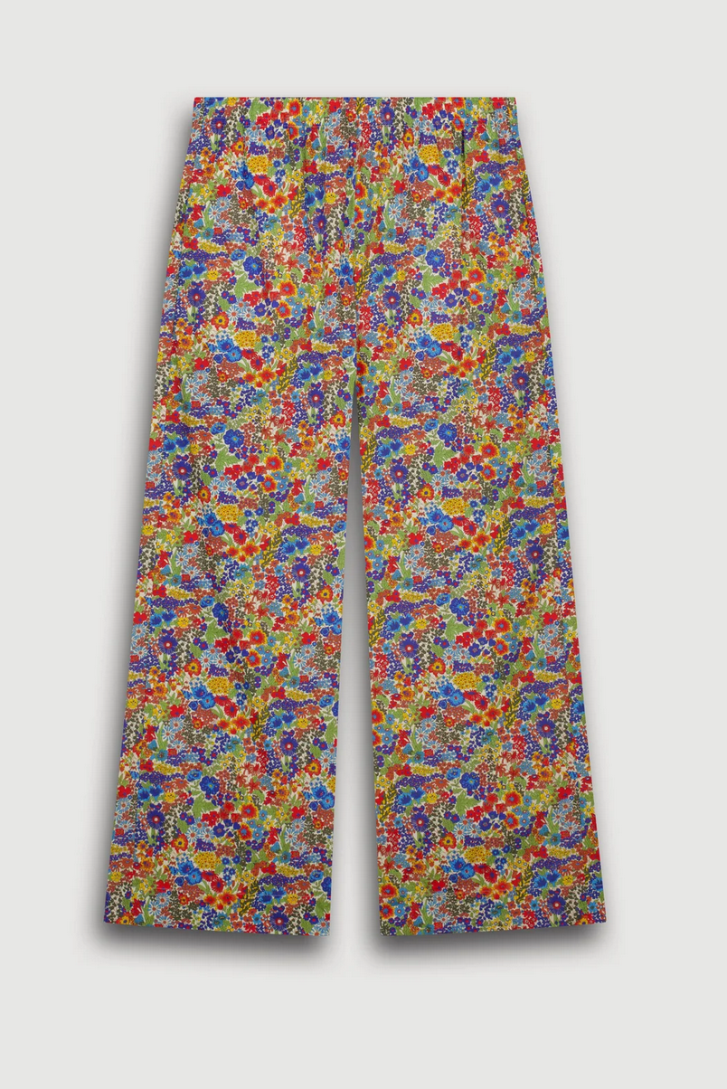 palerme pants multicolor liberty print
