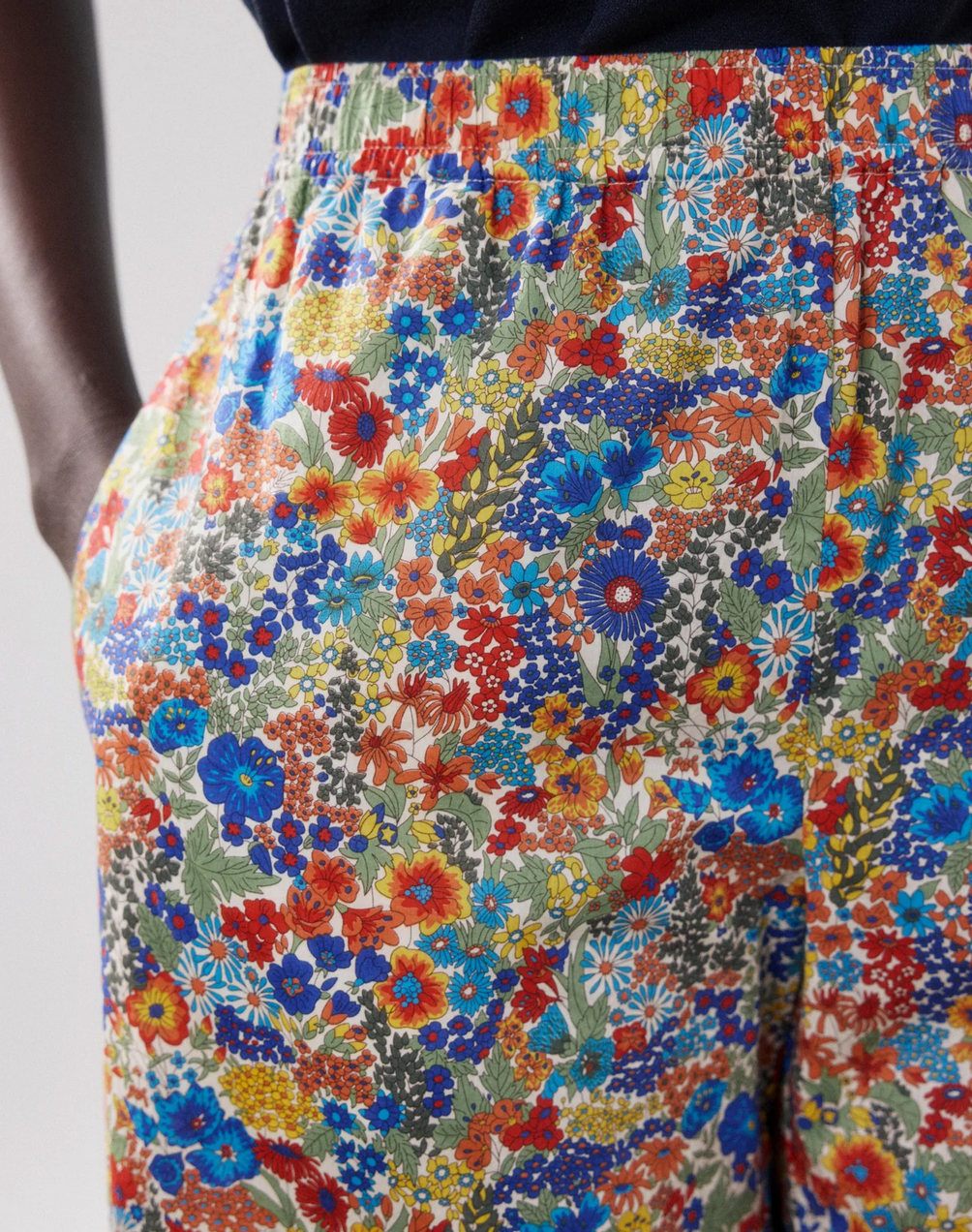 palerme pants multicolor liberty print