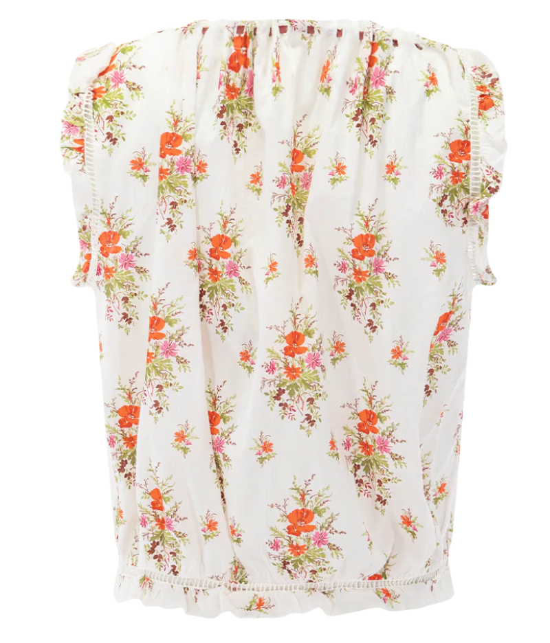 Traveler Top Rose Petit Bouquet De Chamonix