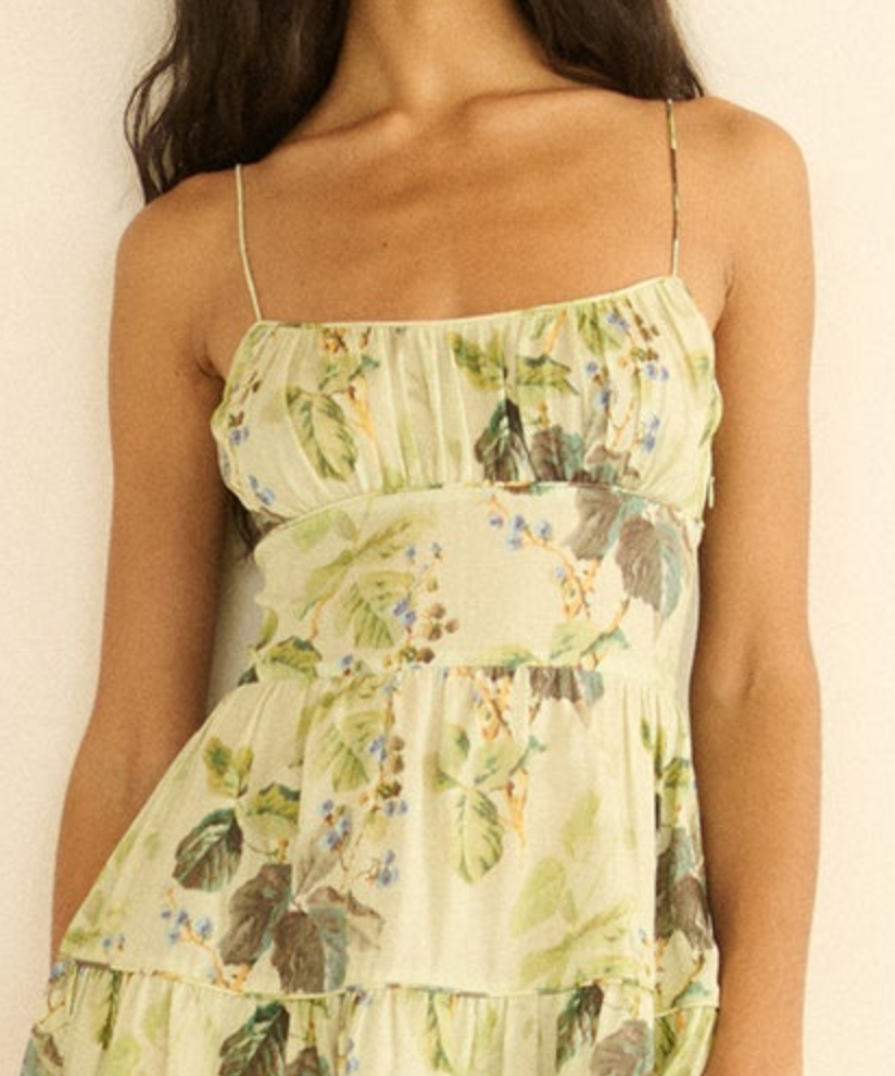 Benoit Dress Floraison De Mures