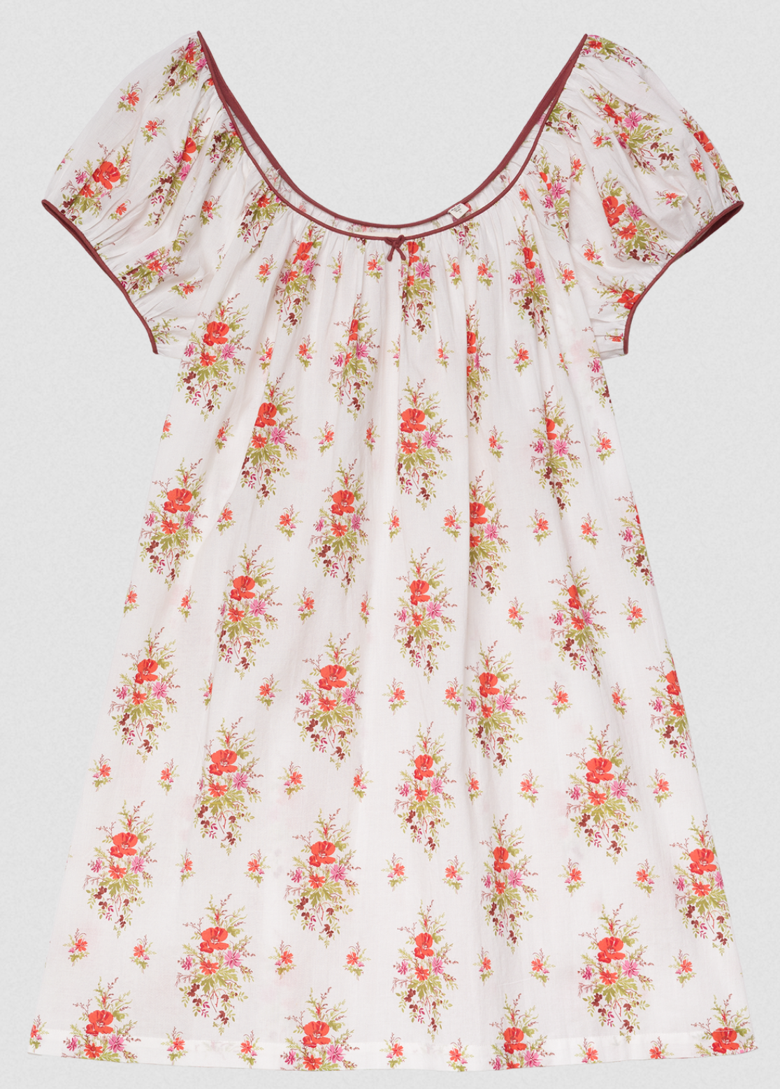 Julia Dress Rose Petit Bouquet De Chamonix