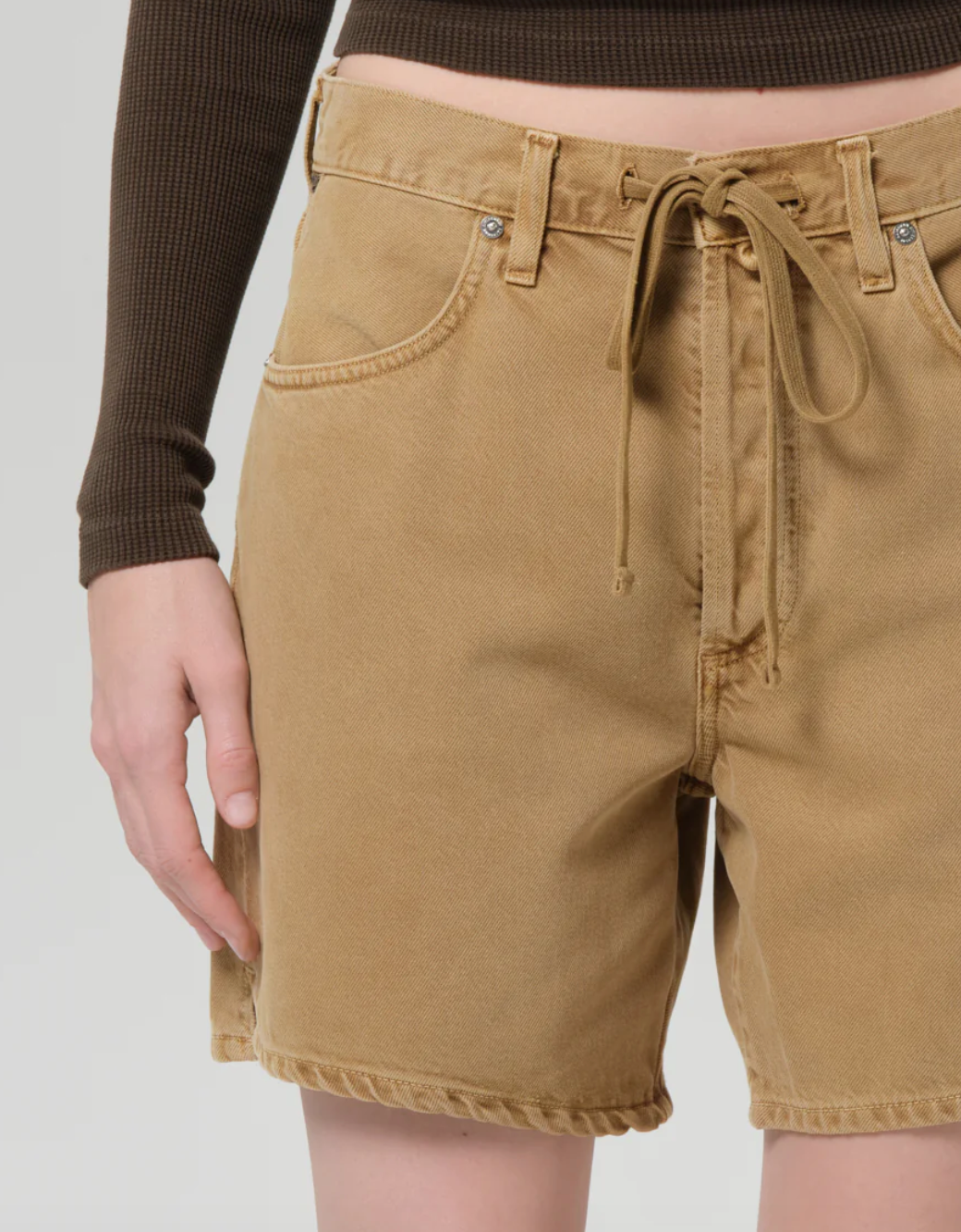 Brynn drawstring short in nano