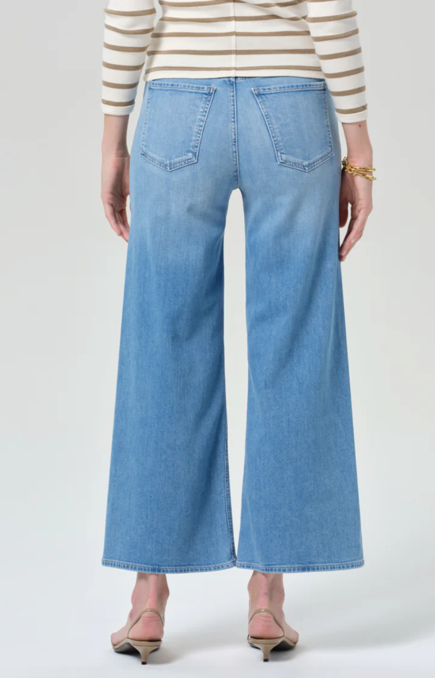 lyra wide leg crop clean hem andante