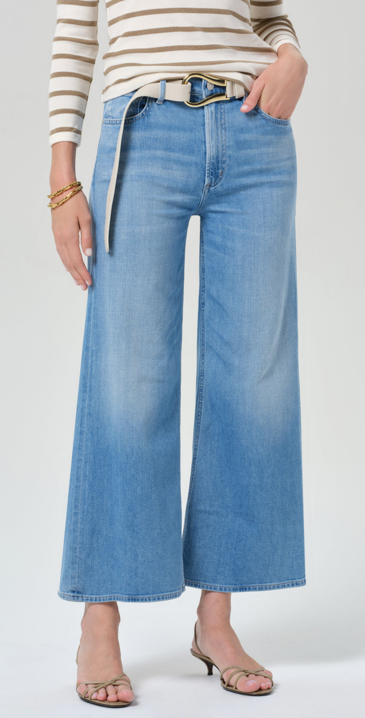 lyra wide leg crop clean hem andante