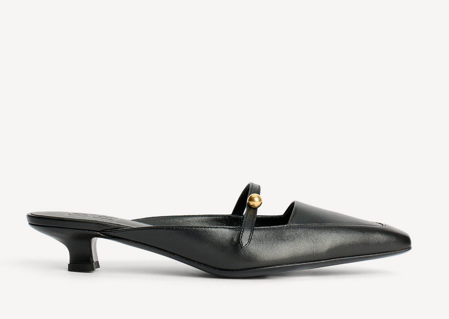 Micha leather sandals black