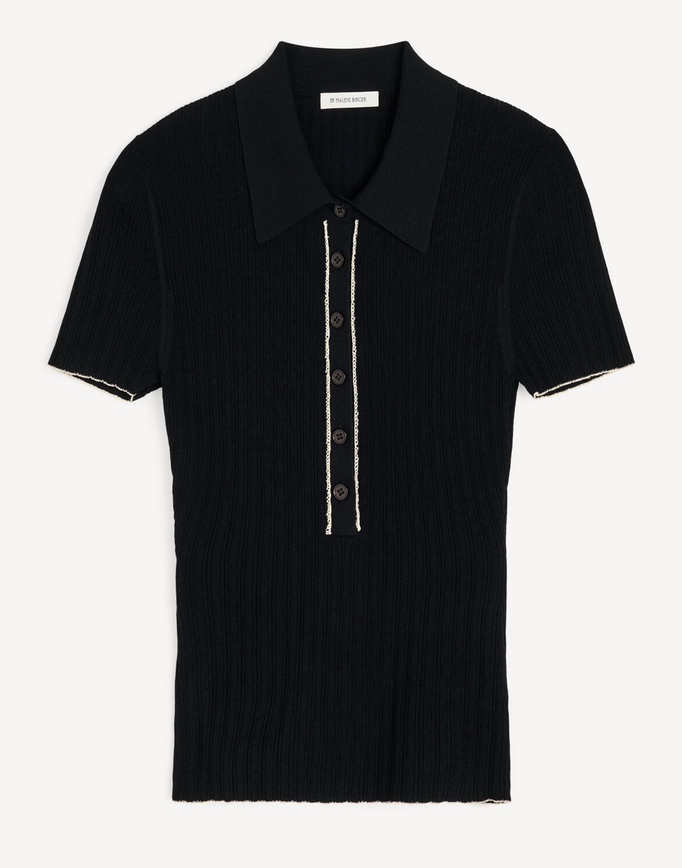 Benita polo shirt black