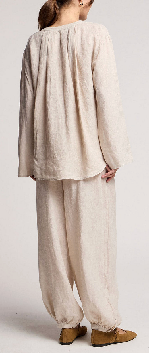 camber linen pant cobble