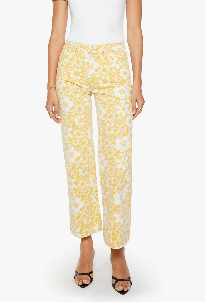 Mid-Rise Rambler Zip Ankle Floral Notes
