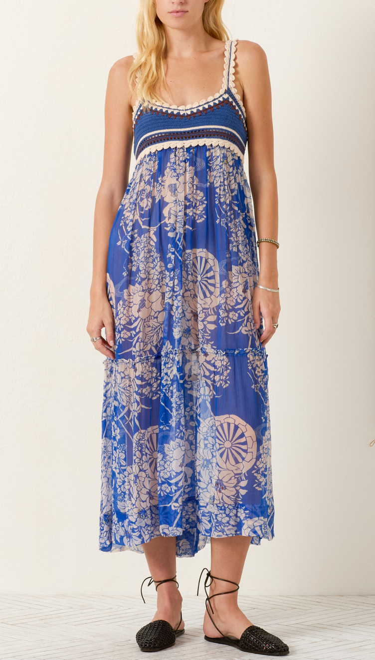 Victoria royal spoke dress medium blue