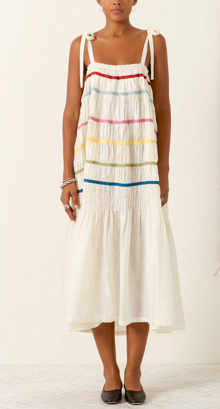 Emrys Ivory aurora dress