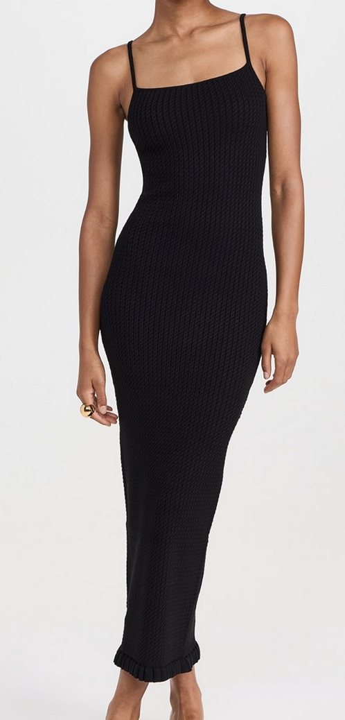Iris dress black
