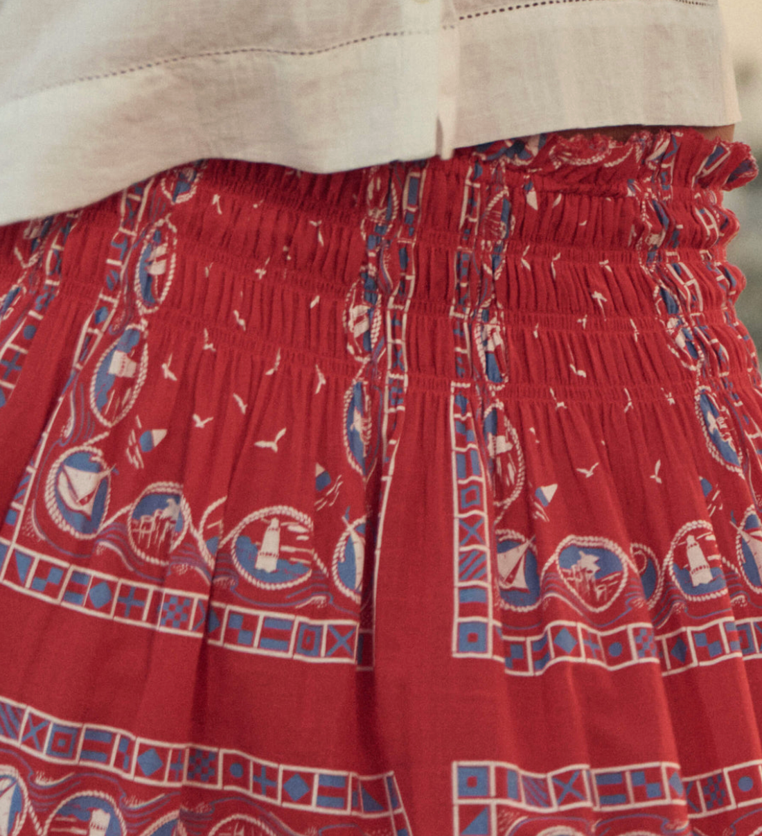 Canary Skirt red