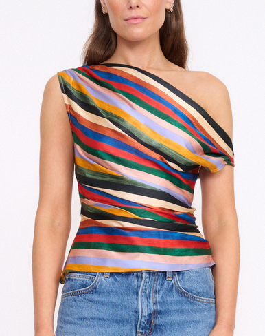 phare silk top artist stripe