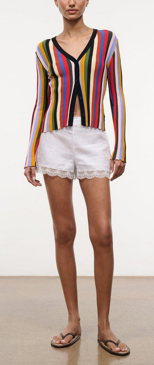 EZRA CARDIGAN ARTIST STRIPE