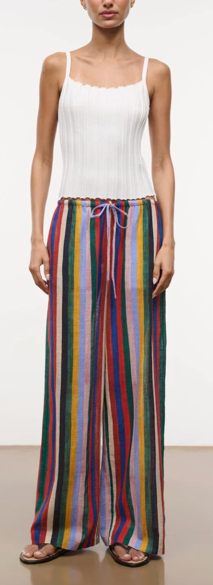 Mateo pant artist stripe