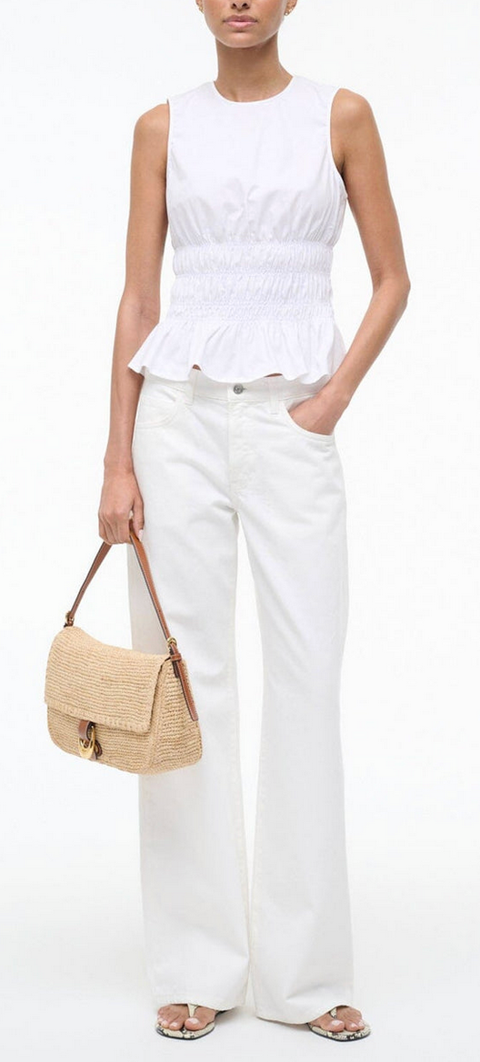 Culver top white