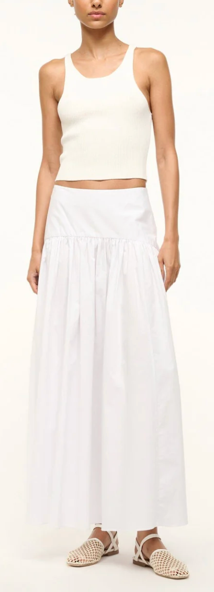 Procida skirt white