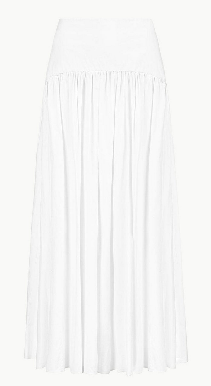 Procida skirt white