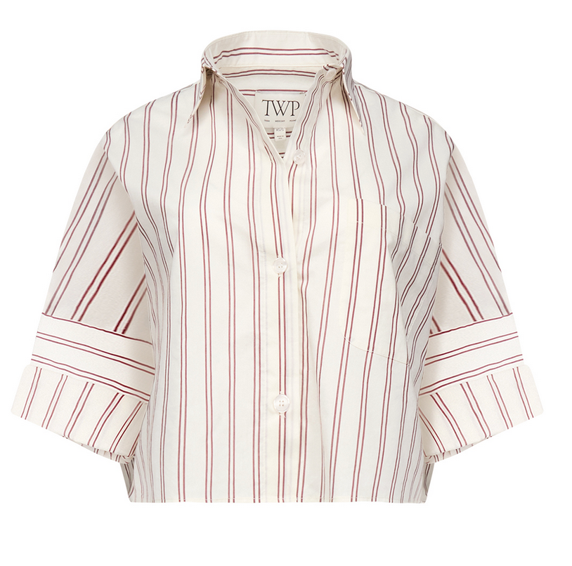 Next Ex Shirt White/Wine