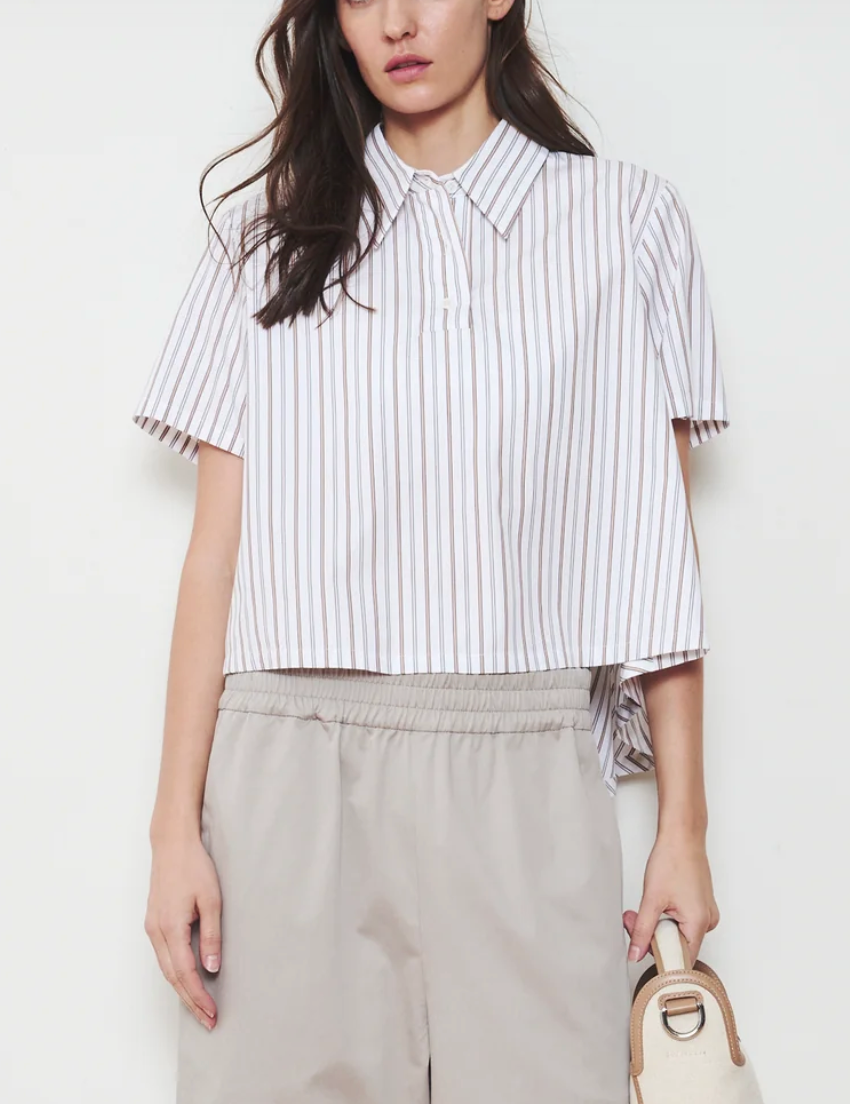 the crew shirt stripe multi