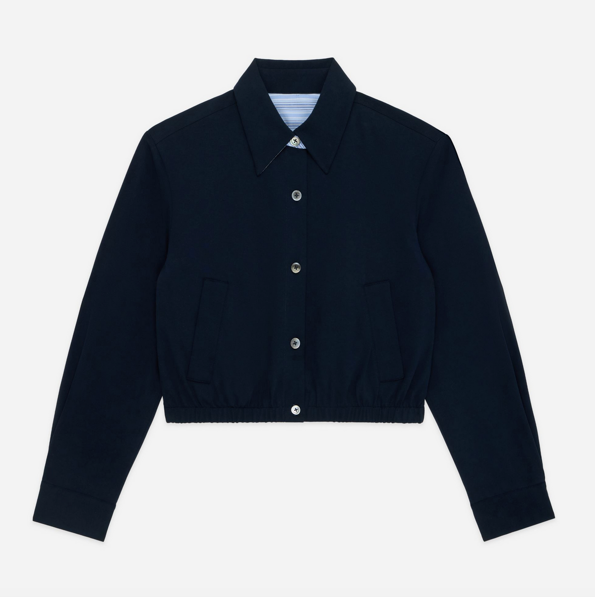 The court jacket navy