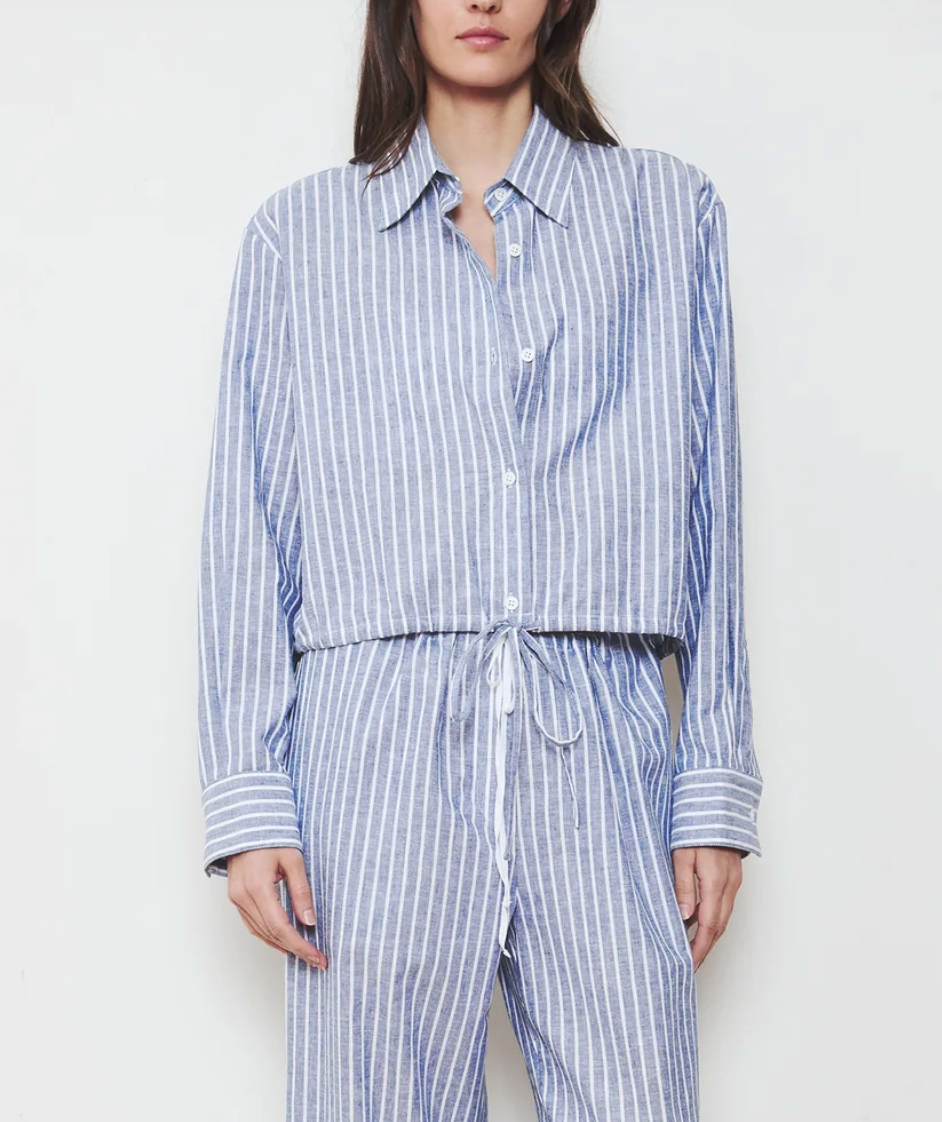 The riva shirt blue stripe
