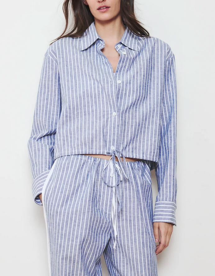 The riva shirt blue stripe