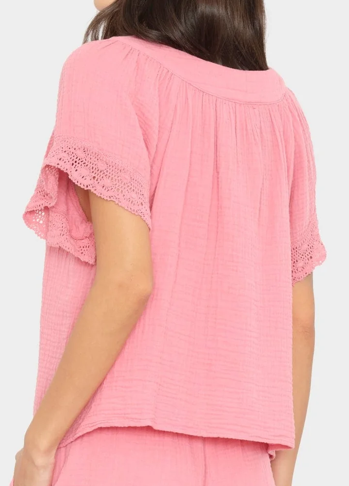 Faded Rose Rita top
