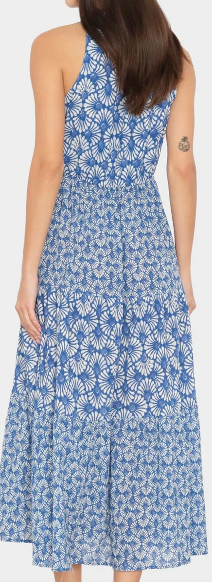 Cobalt shell daphnie dress
