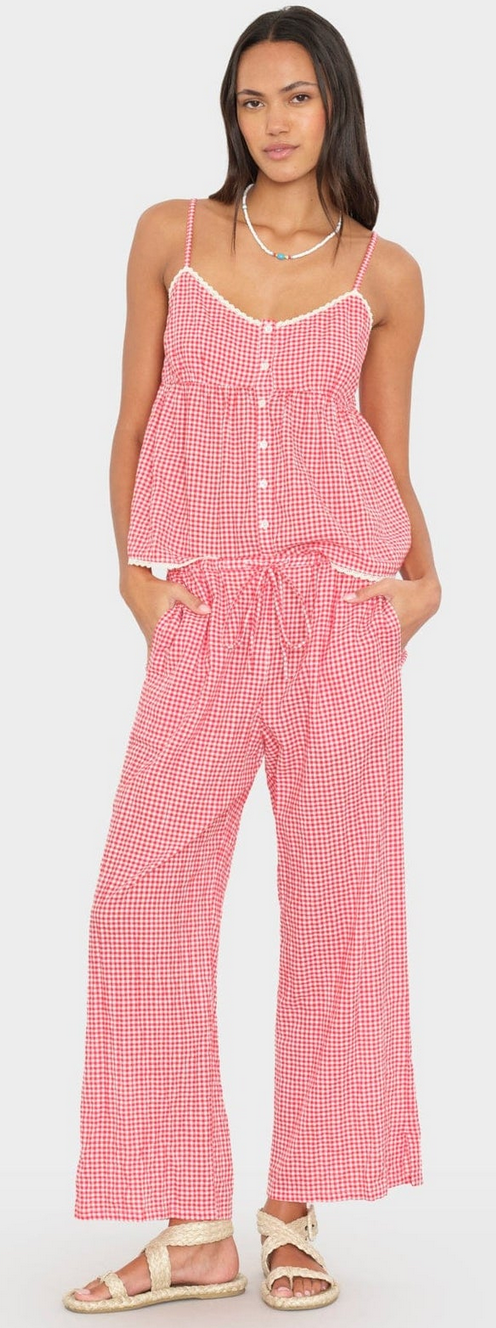 Cherry red olson pant