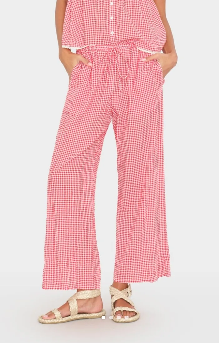 Cherry red olson pant