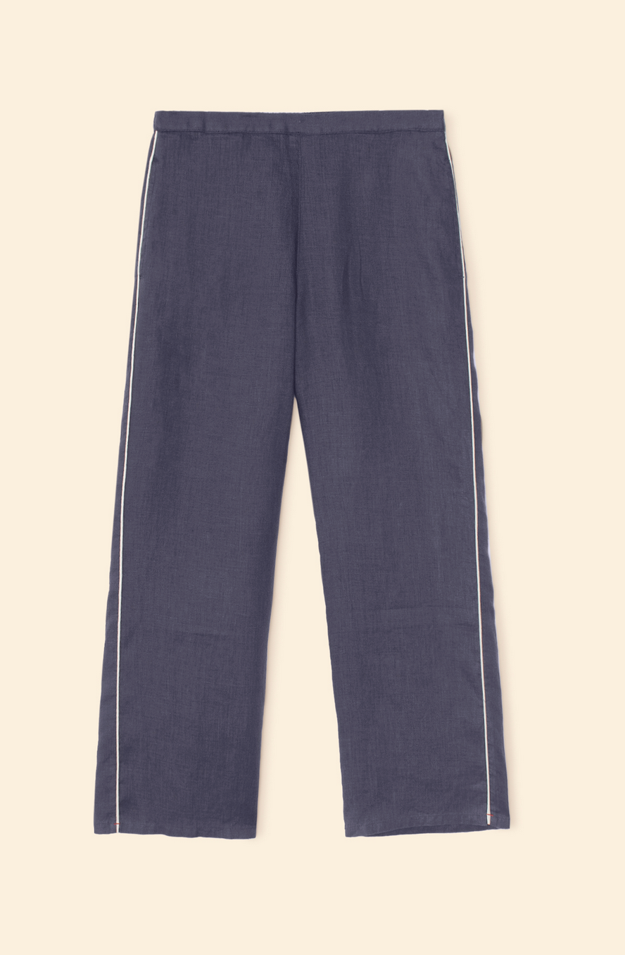 Navy tory pant