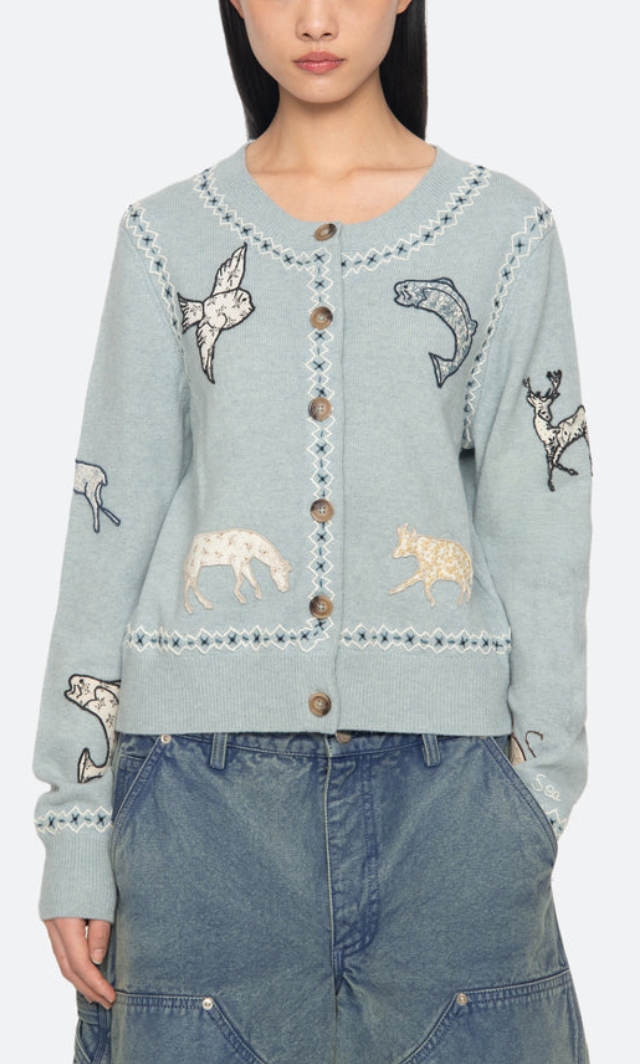 Winslow Cardigan Blue