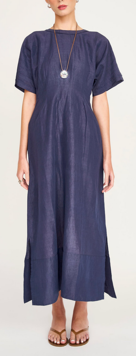 Wailea Dress in Blueberry