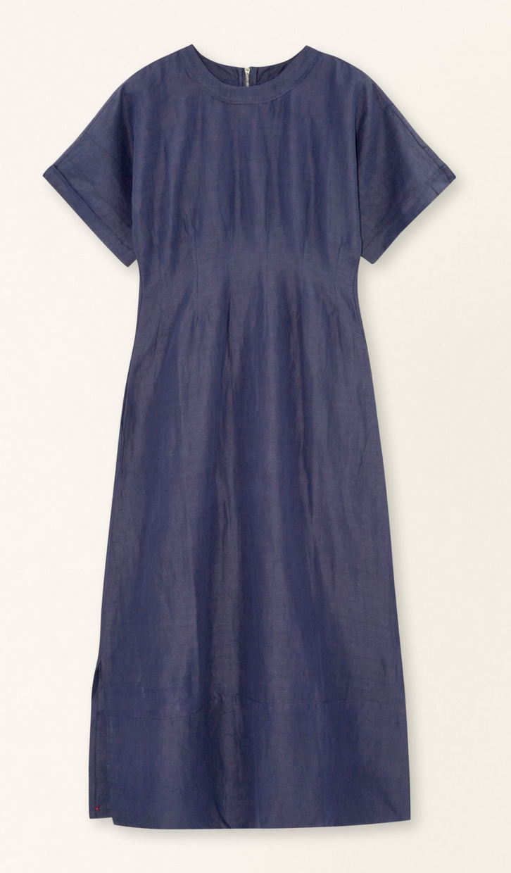 Wailea Dress in Blueberry