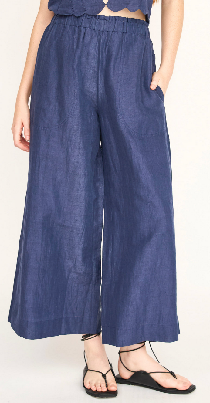 Mirth Pant in Blueberry