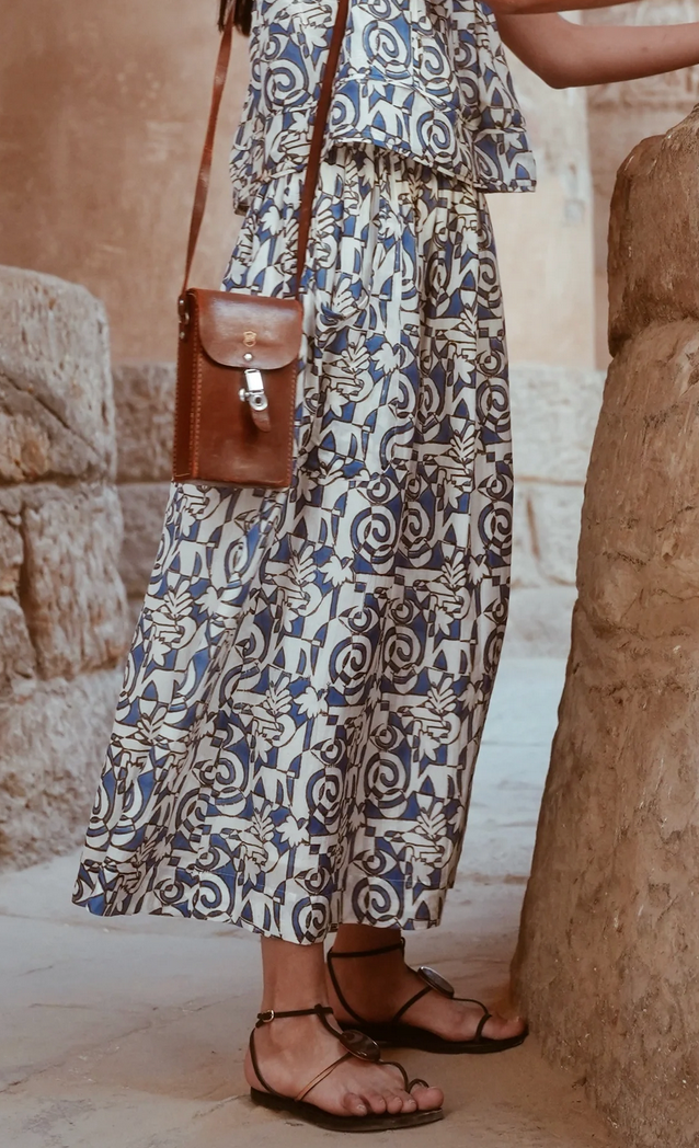Verona skirt in blue Heka