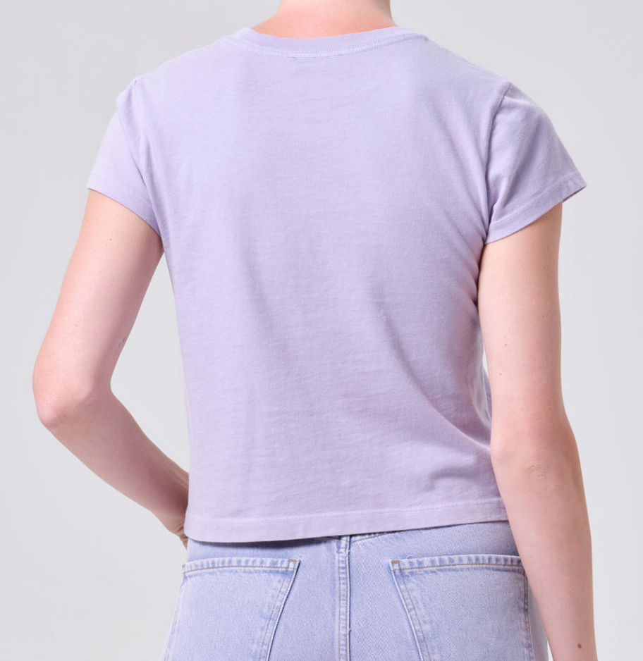 Adine Shrunken Tee In Lilac