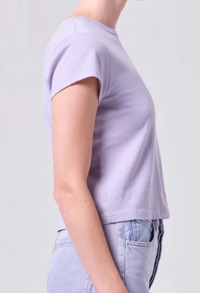 Adine Shrunken Tee In Lilac