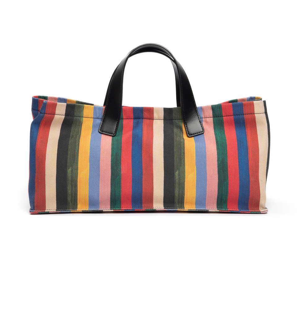 Port tote artist stripe