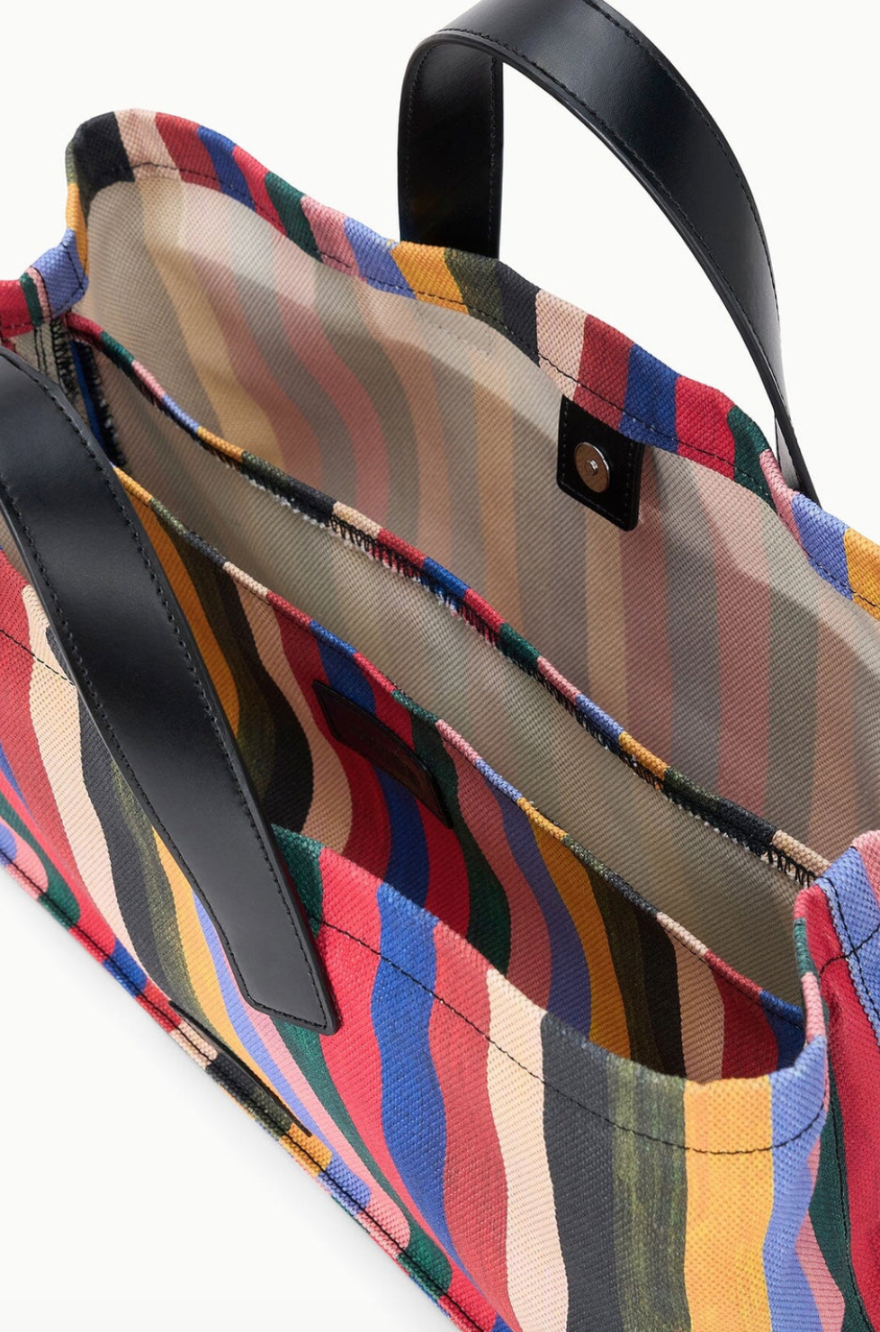 Port tote artist stripe