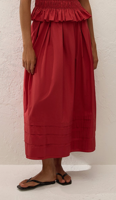 Cales Skirt Chilli