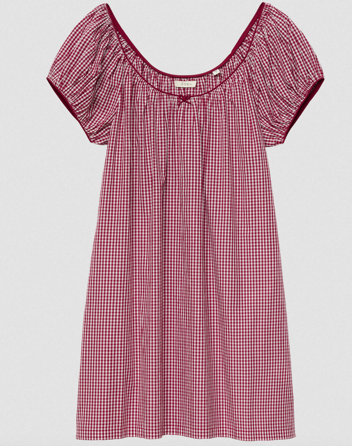 julia dress mulberry la maddalena gingham