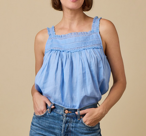 Benita top bluejay