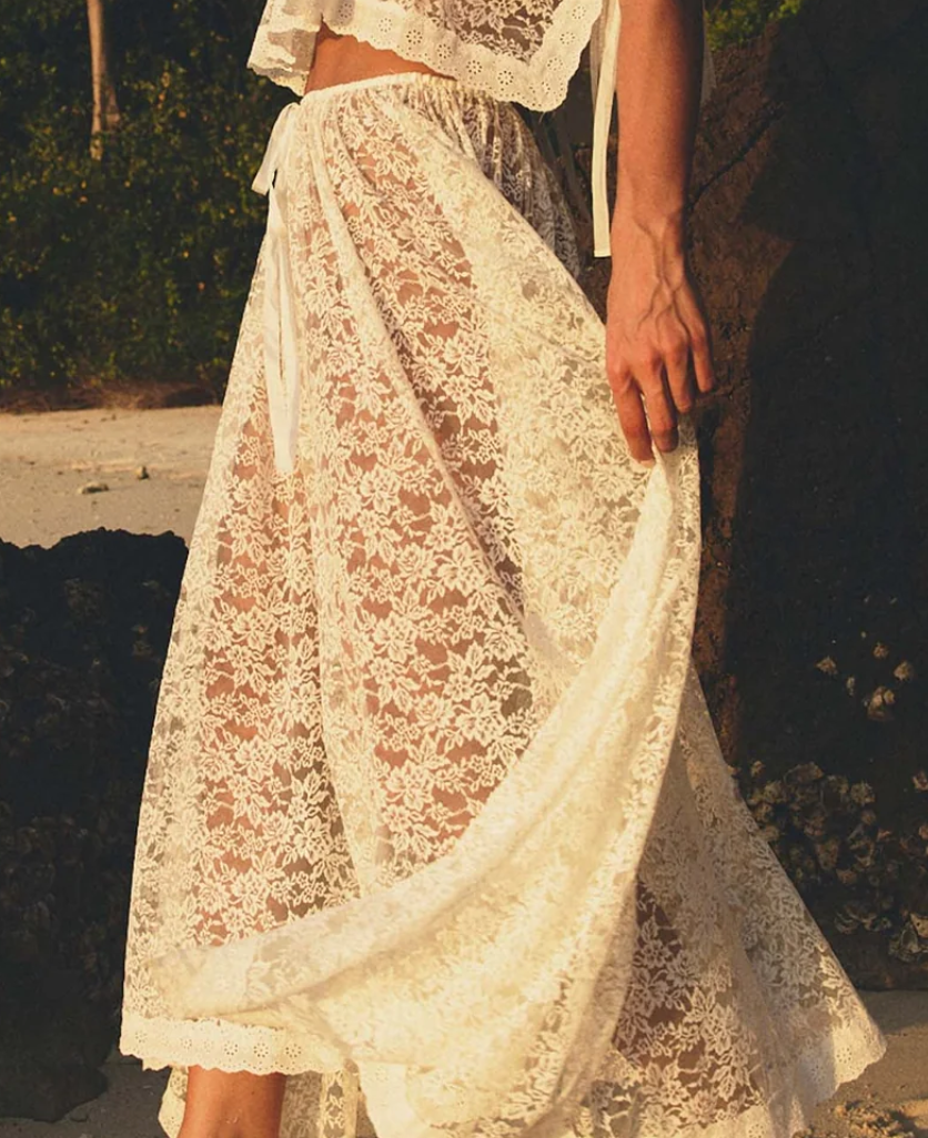 Zinnia Skirt Salt