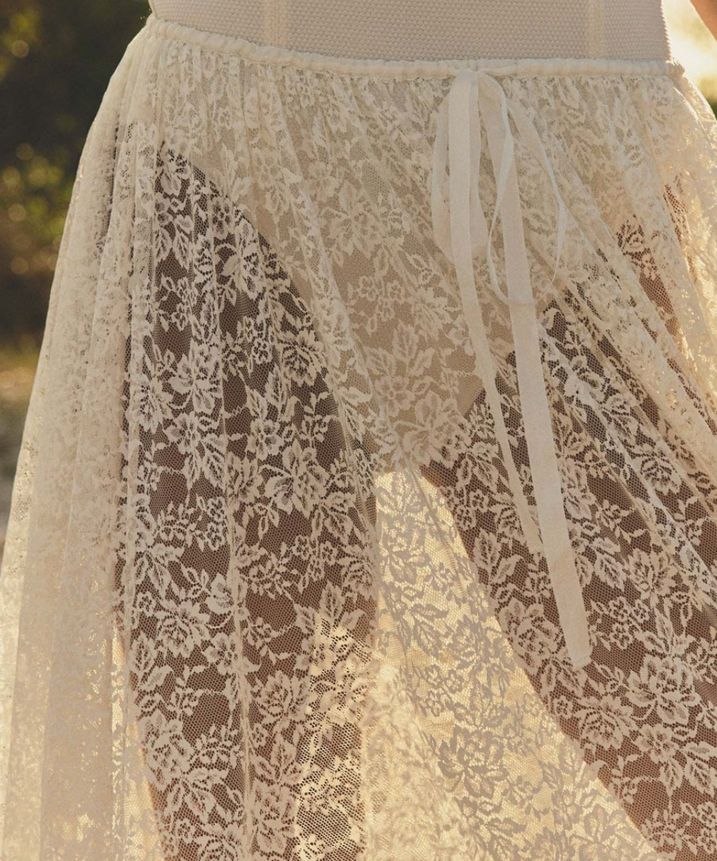 Zinnia Skirt Salt
