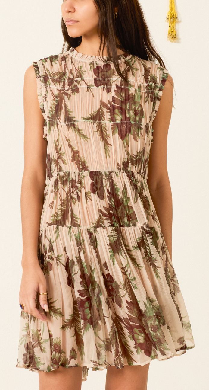 Jule Summermoss Dress Off-White