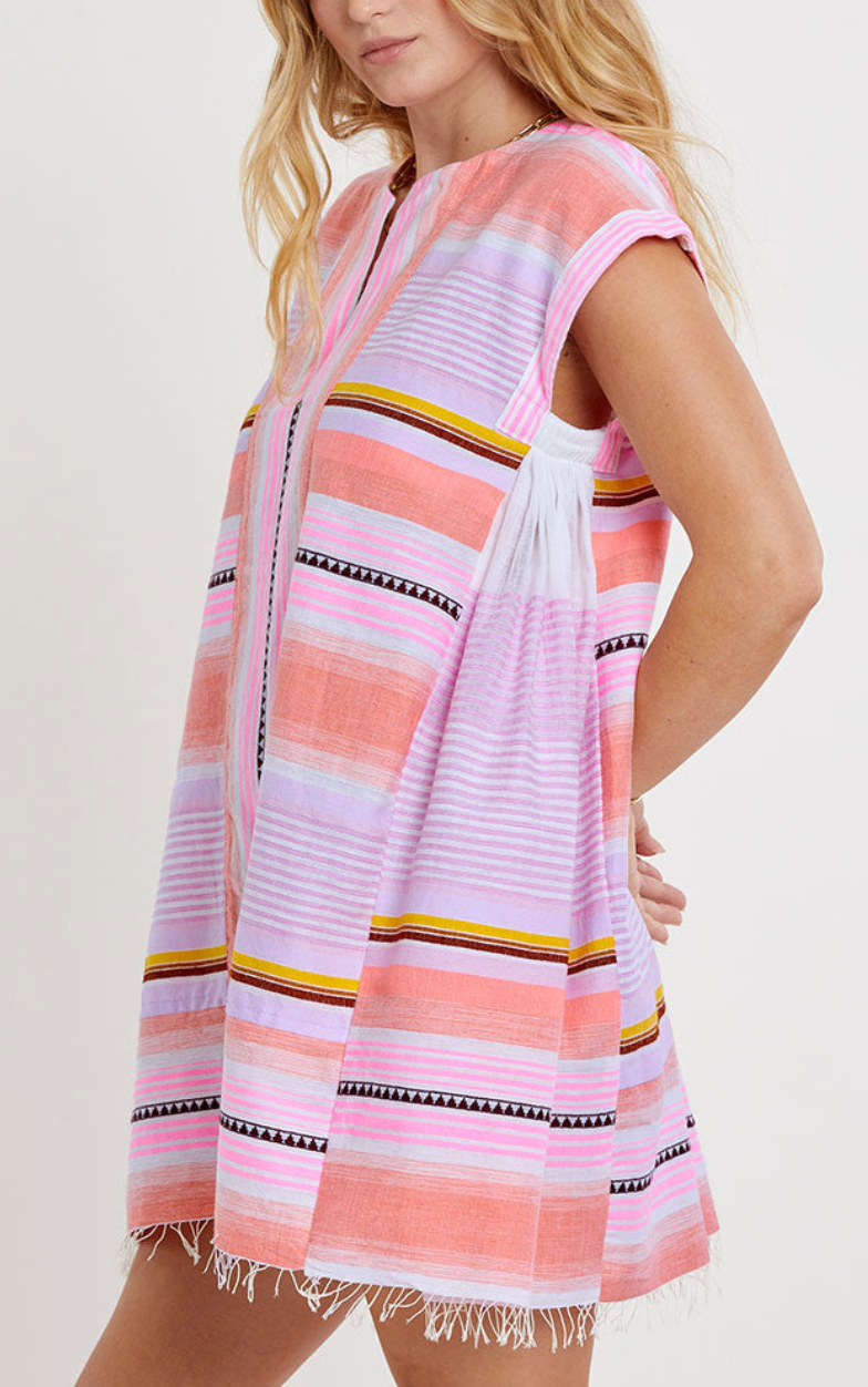Elina Caftan Kiremiti Pink